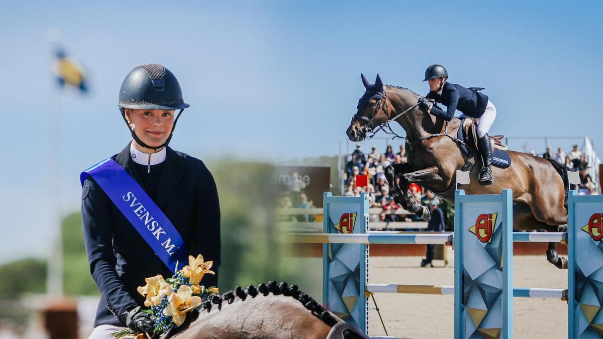 Ella Löfqvist tog SM-guld igen: ”Man vill ju inte vara sämre än sist”