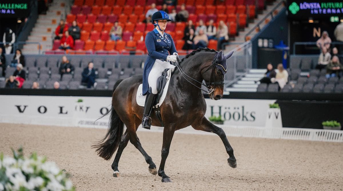 Svensk dressyrhistoria – Cecilia Bergåkra ny världsetta för U25