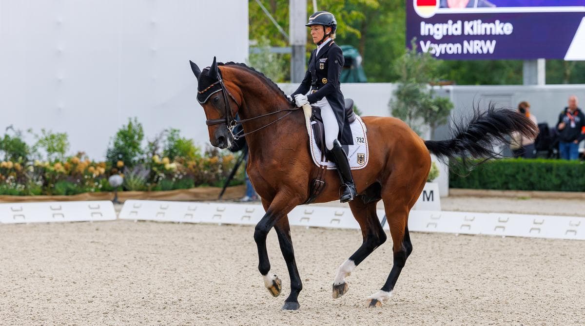 Ingrid Klimke missar VM i Aachen