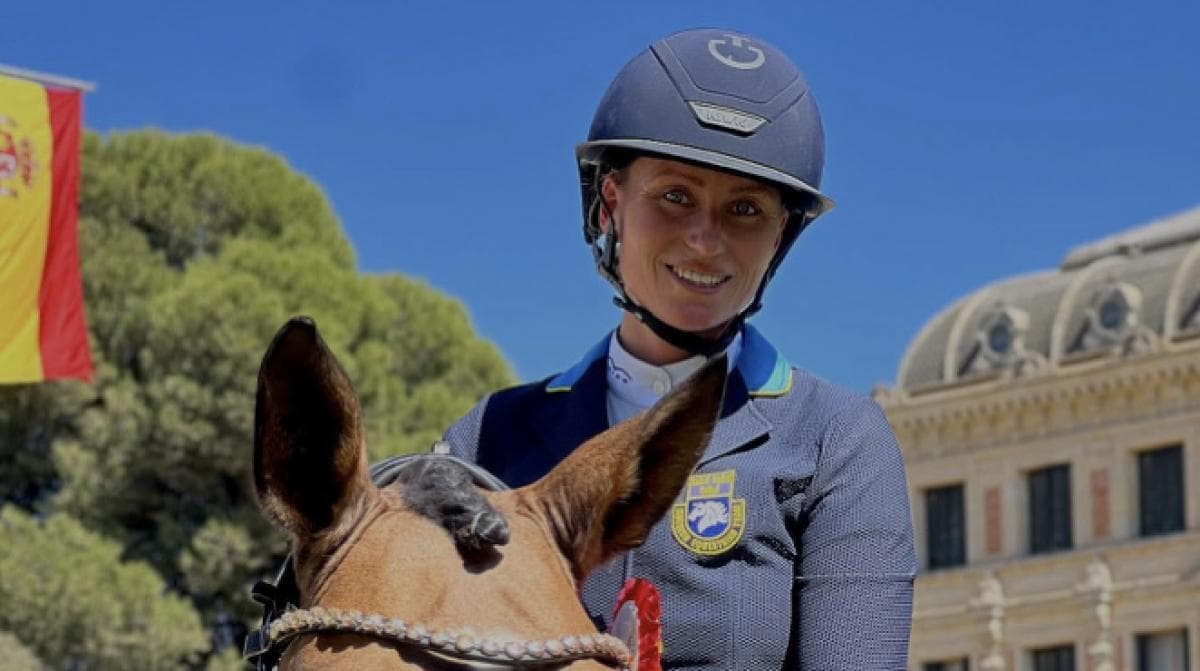 Working equitation tar plats under JHS
