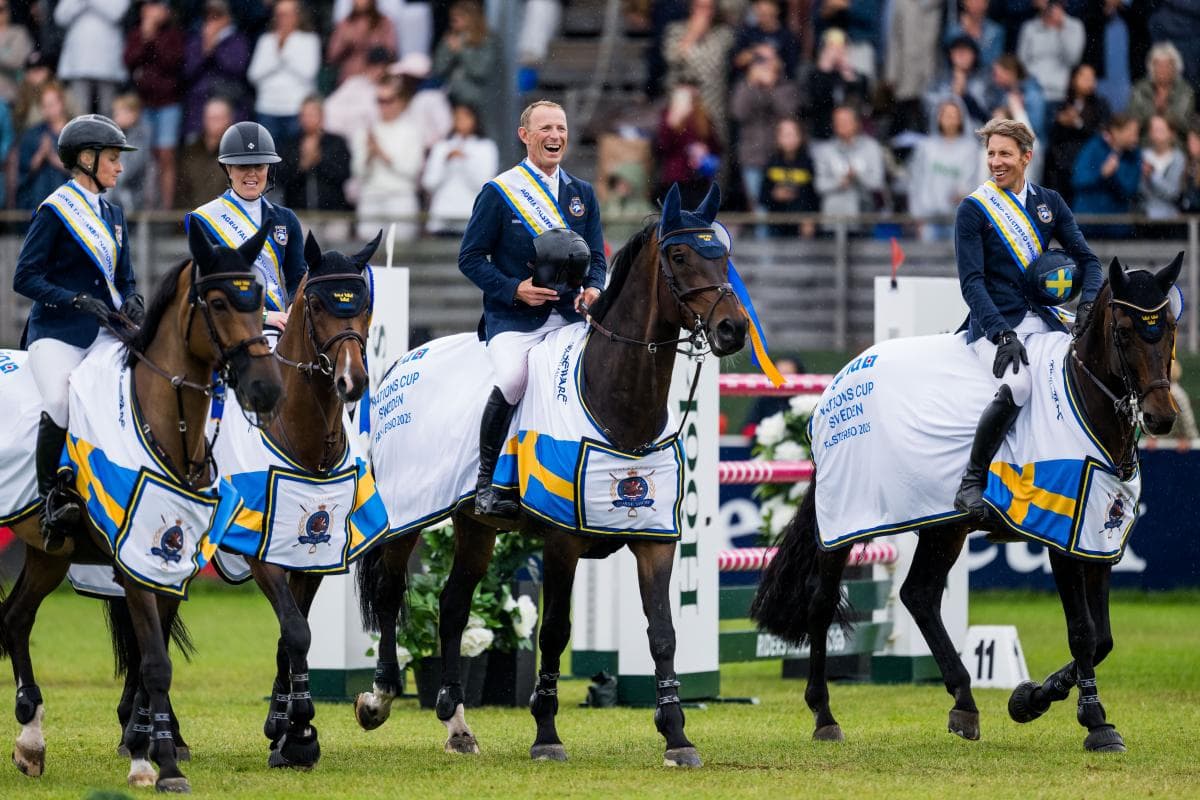 Sex VM-aktuella svenska hoppryttare klara för Falsterbo